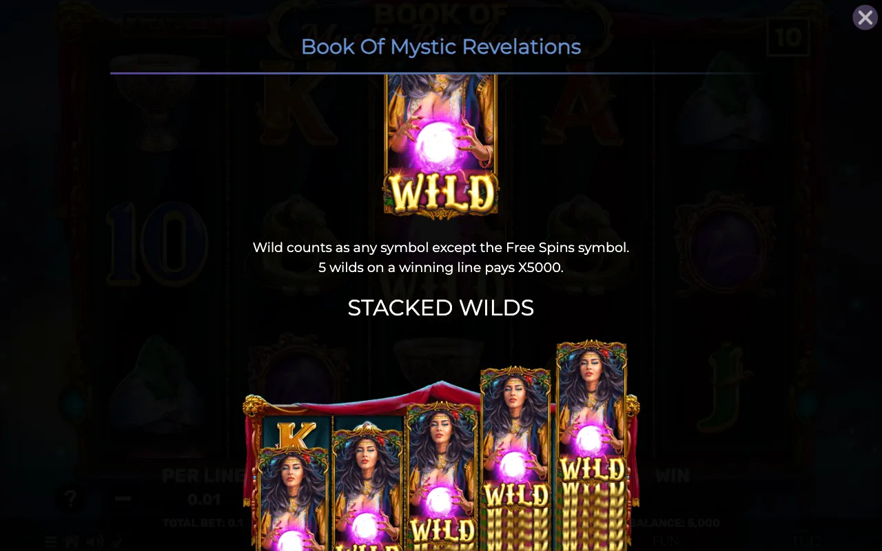 Game rules, page 3 — Book of Mystic Revelations