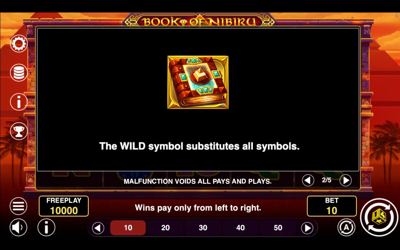 Game rules, page 2 — Book of Nibiru