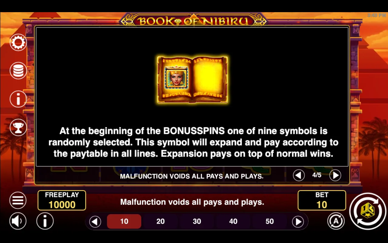 Game rules, page 4 — Book of Nibiru