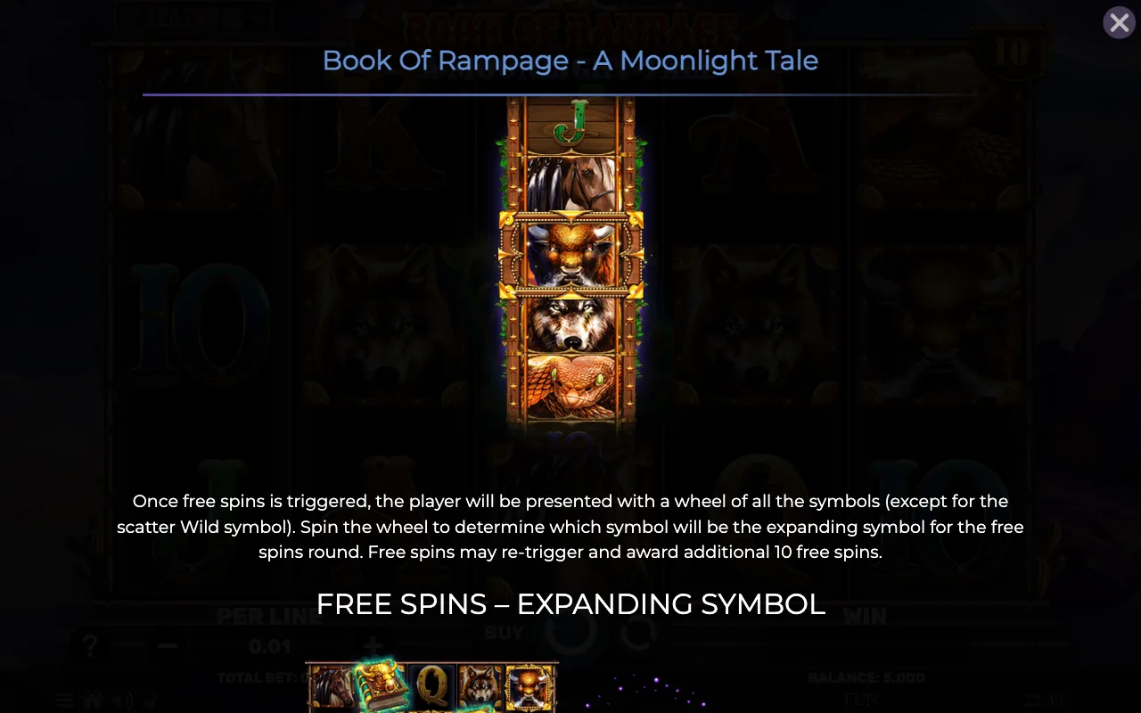 Game rules, page 2 — Book of Rampage a Moonlight Tale
