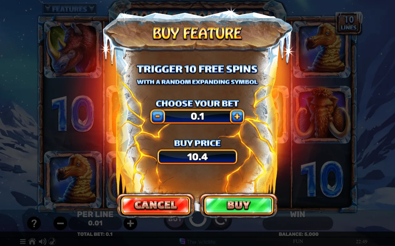 Buying the feature — Book of Rampage2