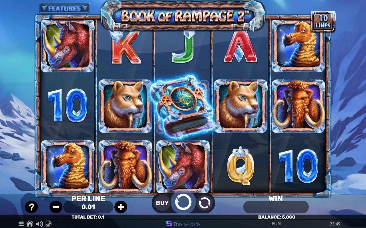 The base game — Book of Rampage2
