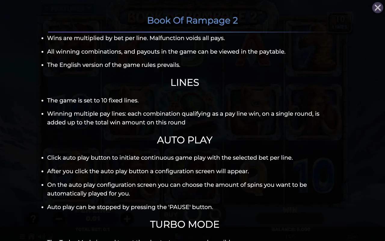 Lines — Book of Rampage2
