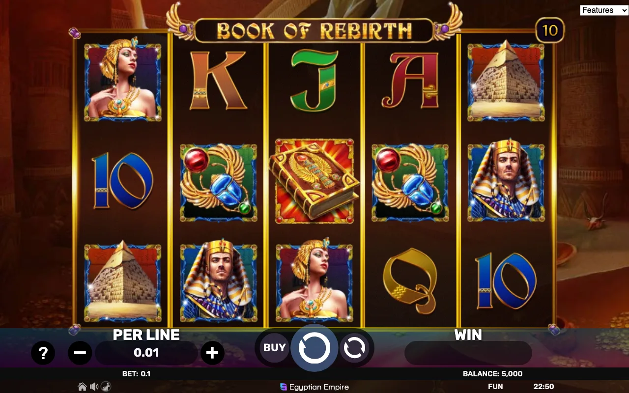 The base game — Book of Rebirth