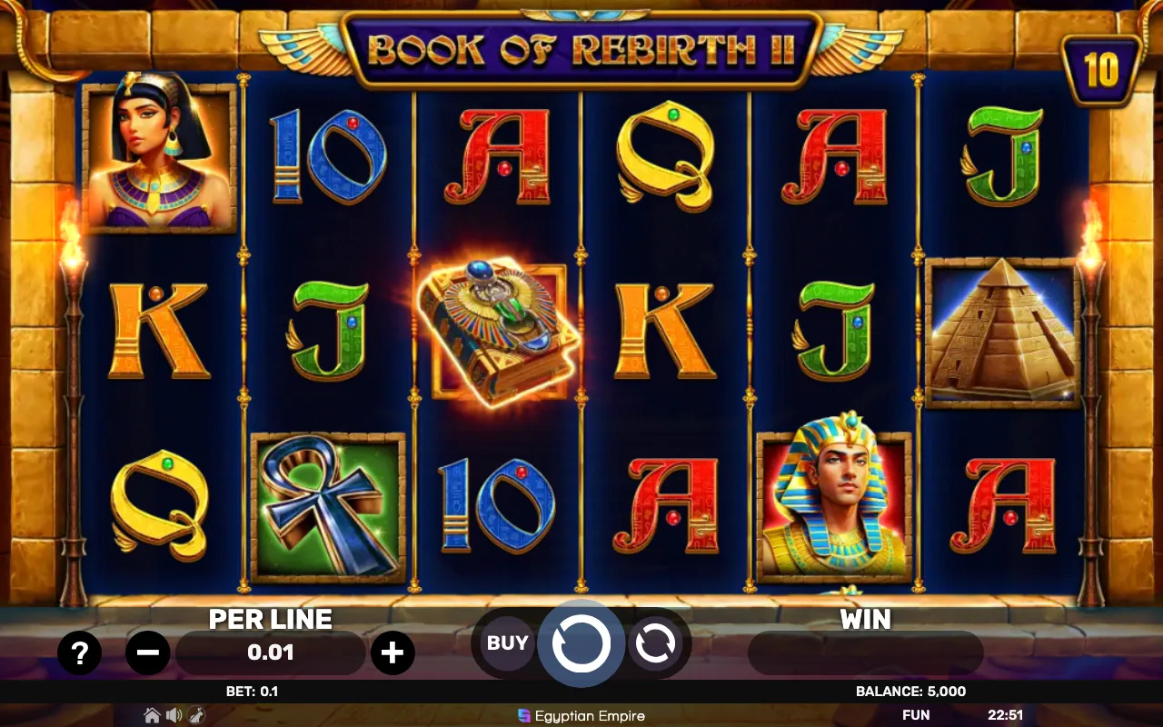 The base game — Book of Rebirth ii