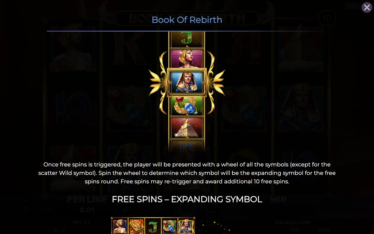 Game rules, page 2 — Book of Rebirth