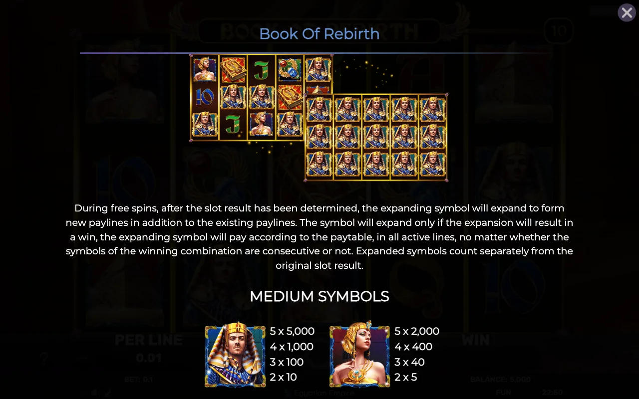 Game rules, page 3 — Book of Rebirth