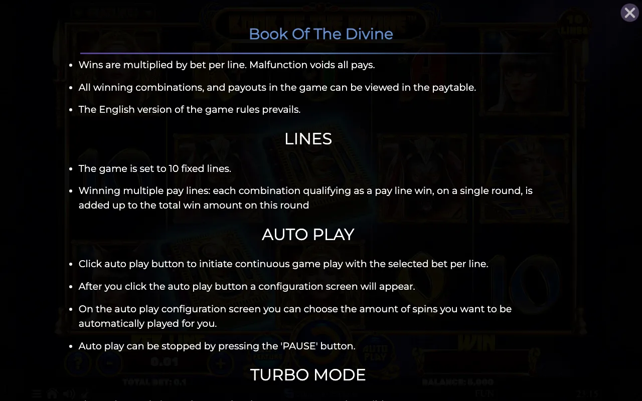 Lines — Book of The Divine