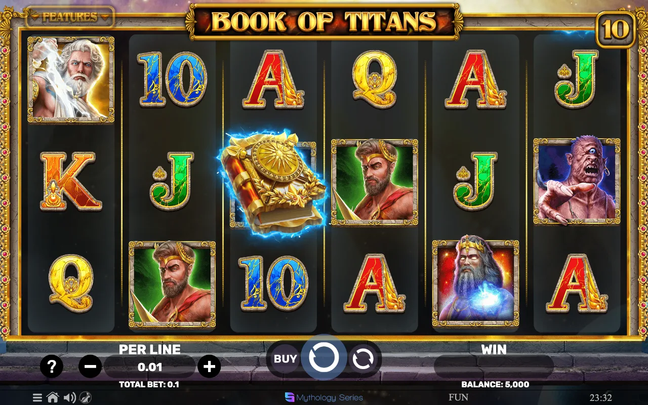 The base game — Book of Titans