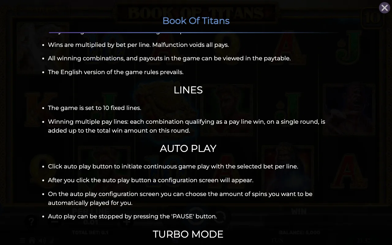 Lines — Book of Titans