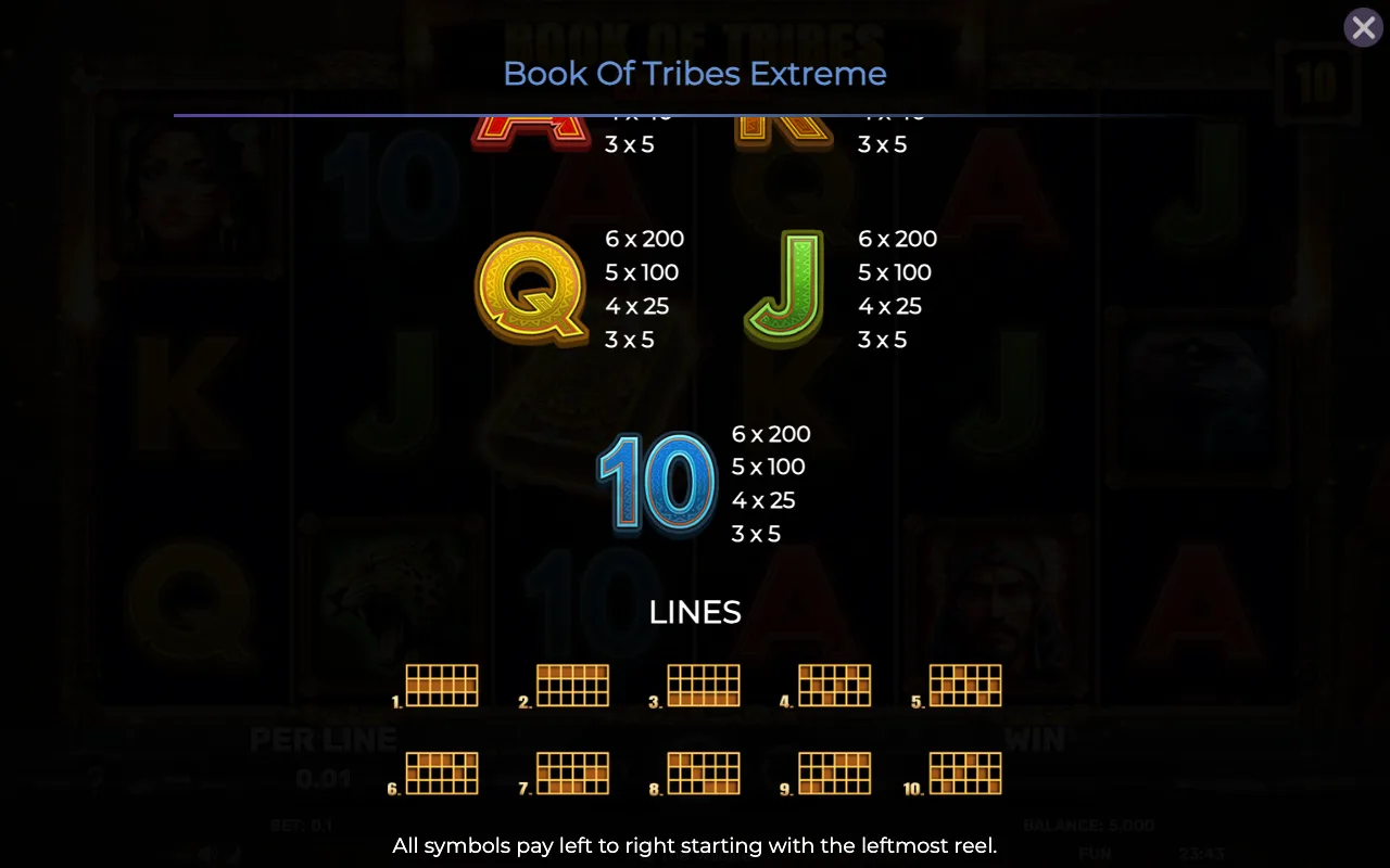 Game rules, page 4 — Book of Tribes Extreme