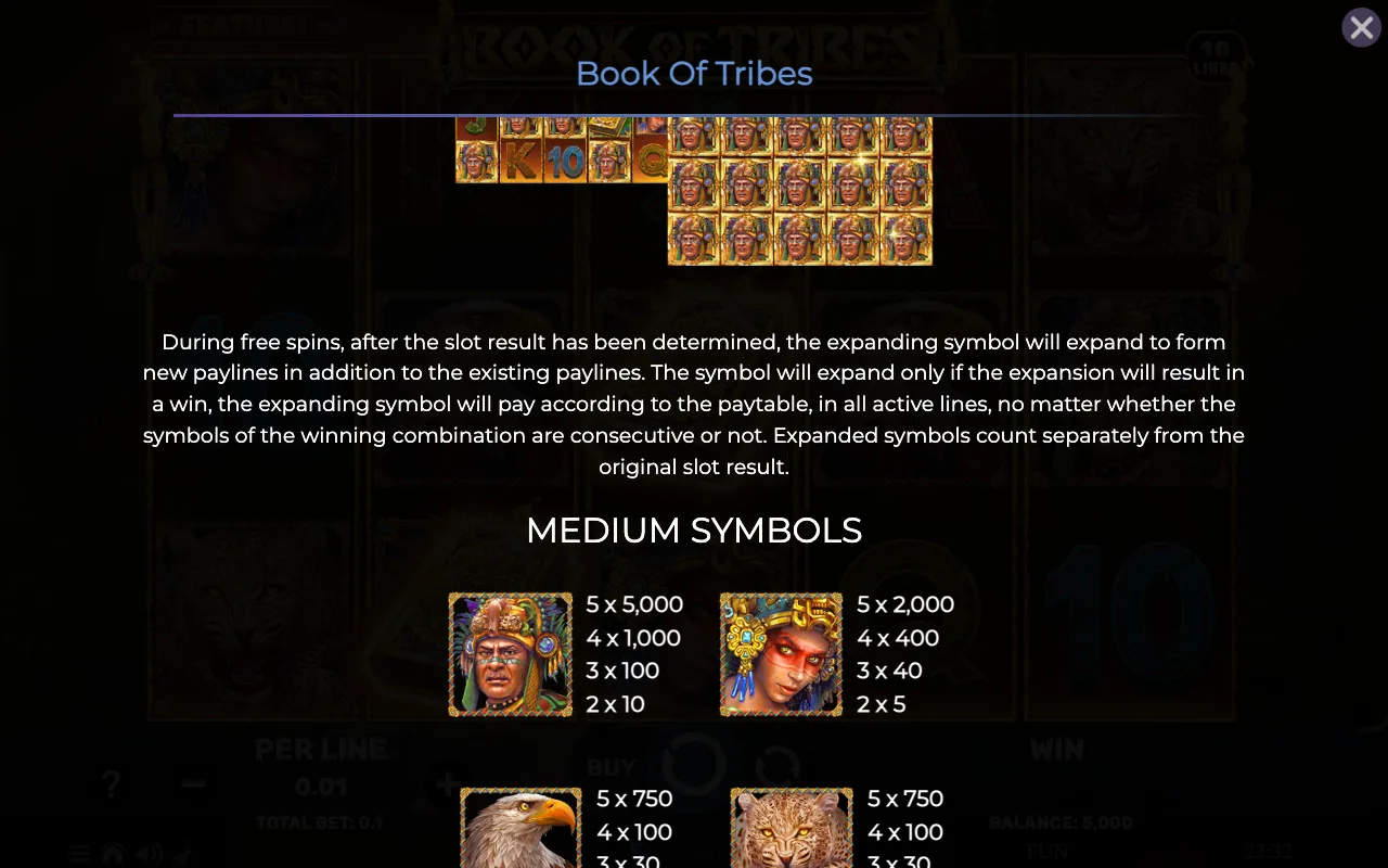 Game rules, page 3 — Book of Tribes