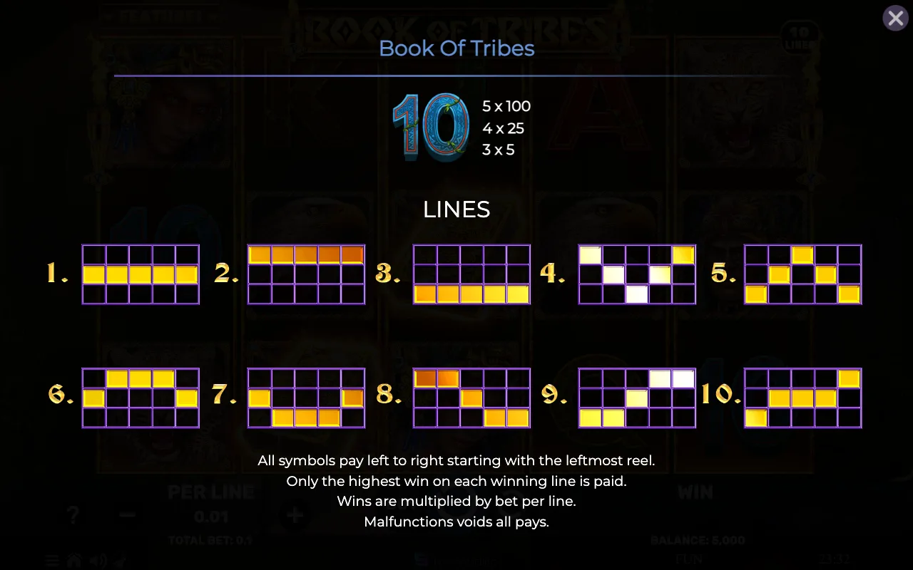 Lines — Book of Tribes