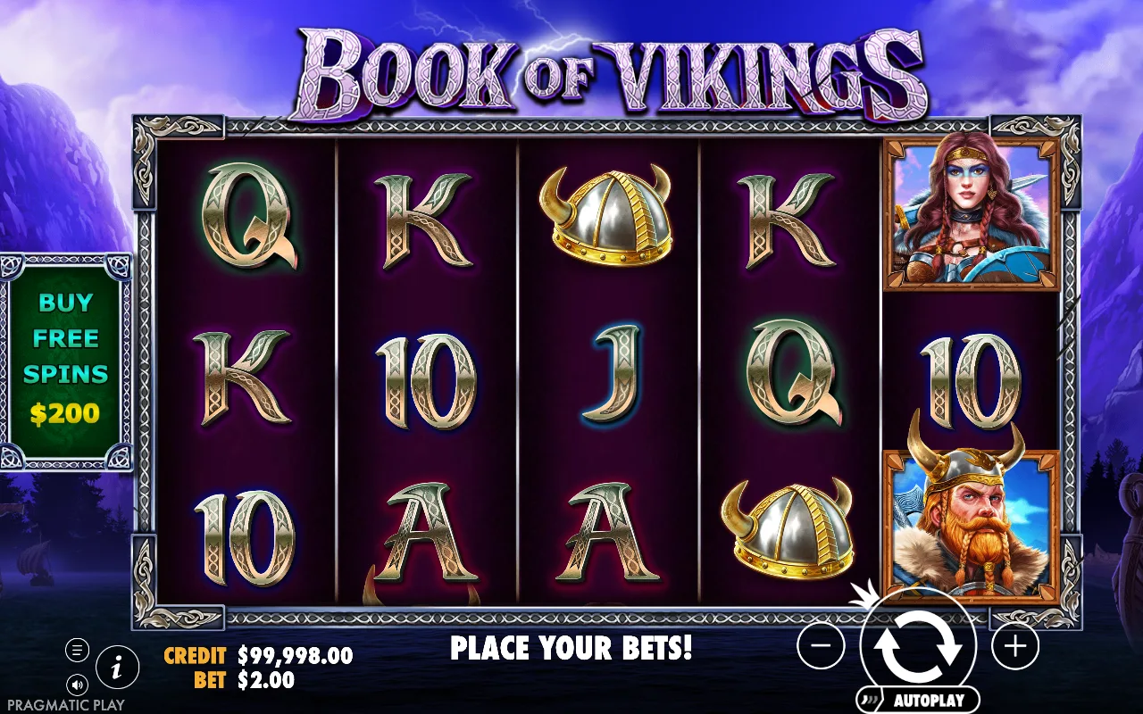 The base game — Book of Vikings