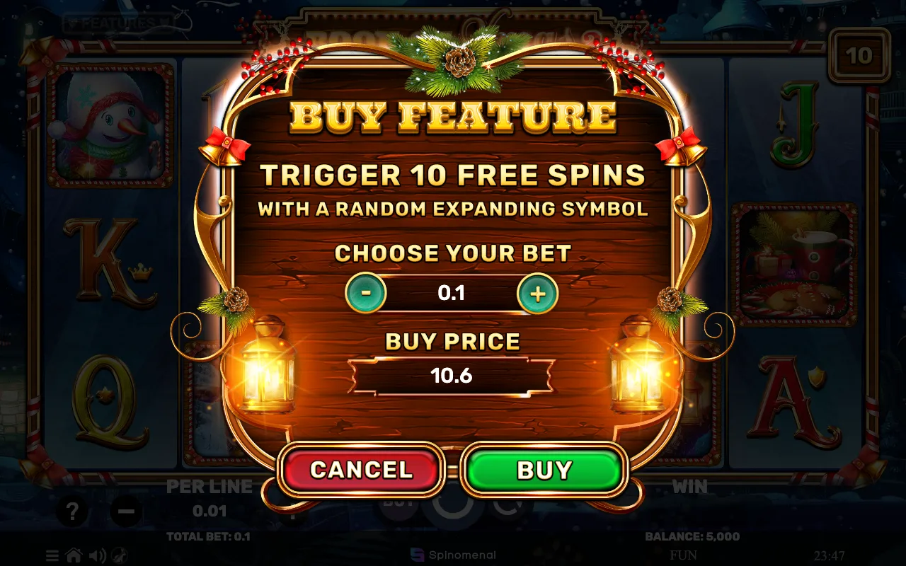 Buying the feature — Book of Xmas 2
