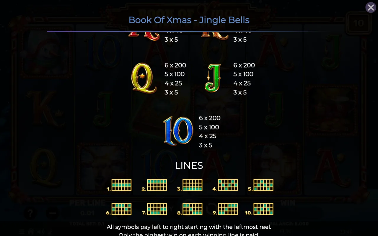 Game rules, page 4 — Book of Xmas Jinglebells