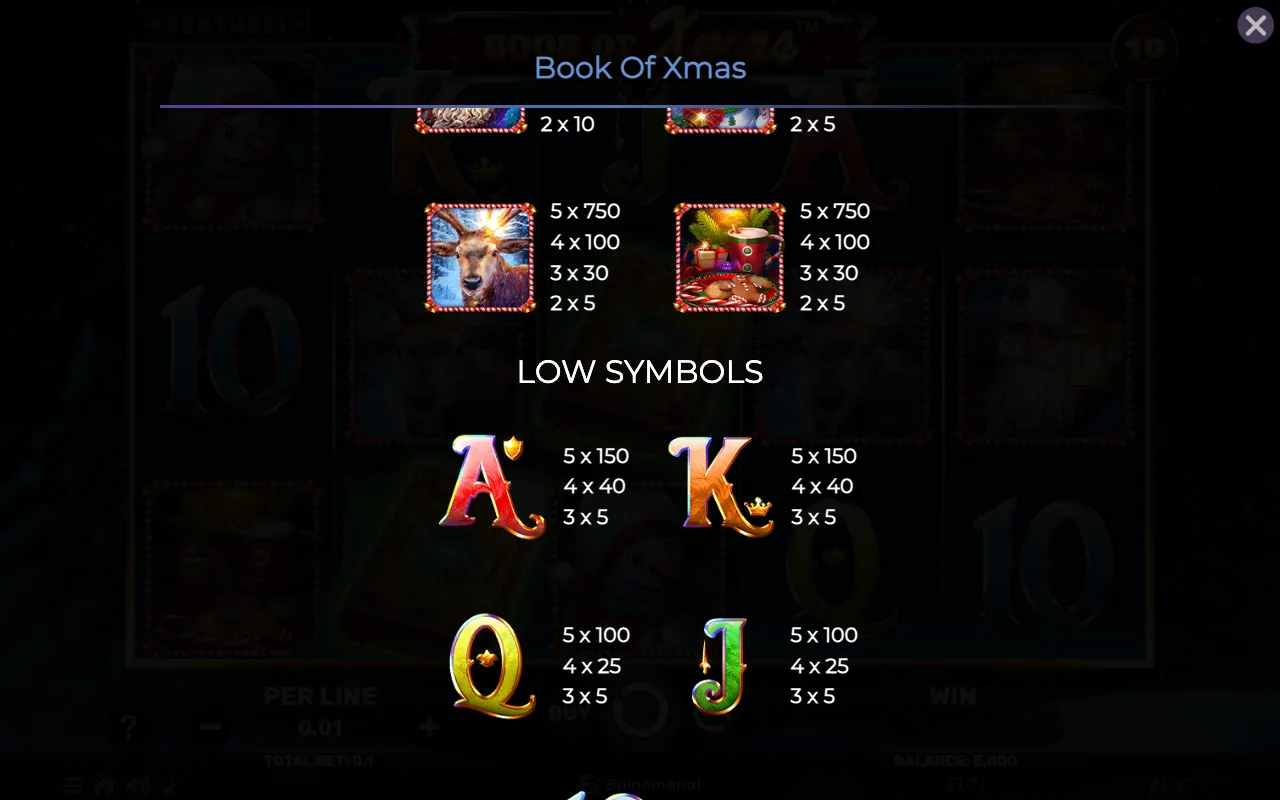 Game rules, page 4 — Book of Xmas