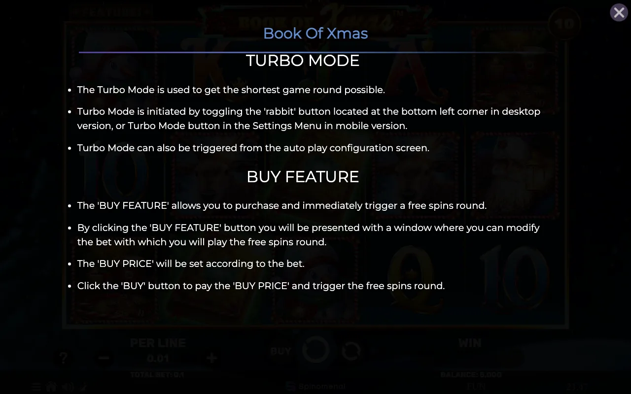 Game rules, page 8 — Book of Xmas