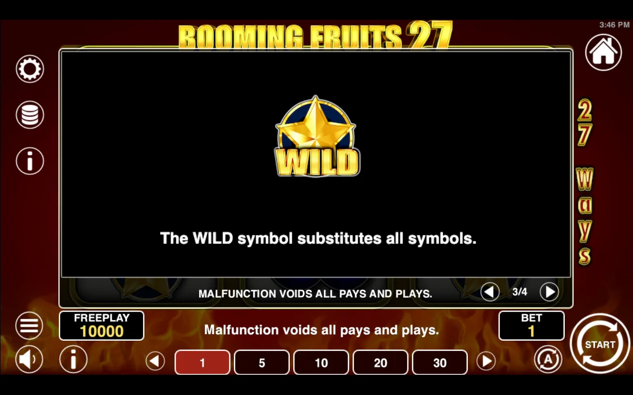 Game rules, page 3 — Booming Fruits 27