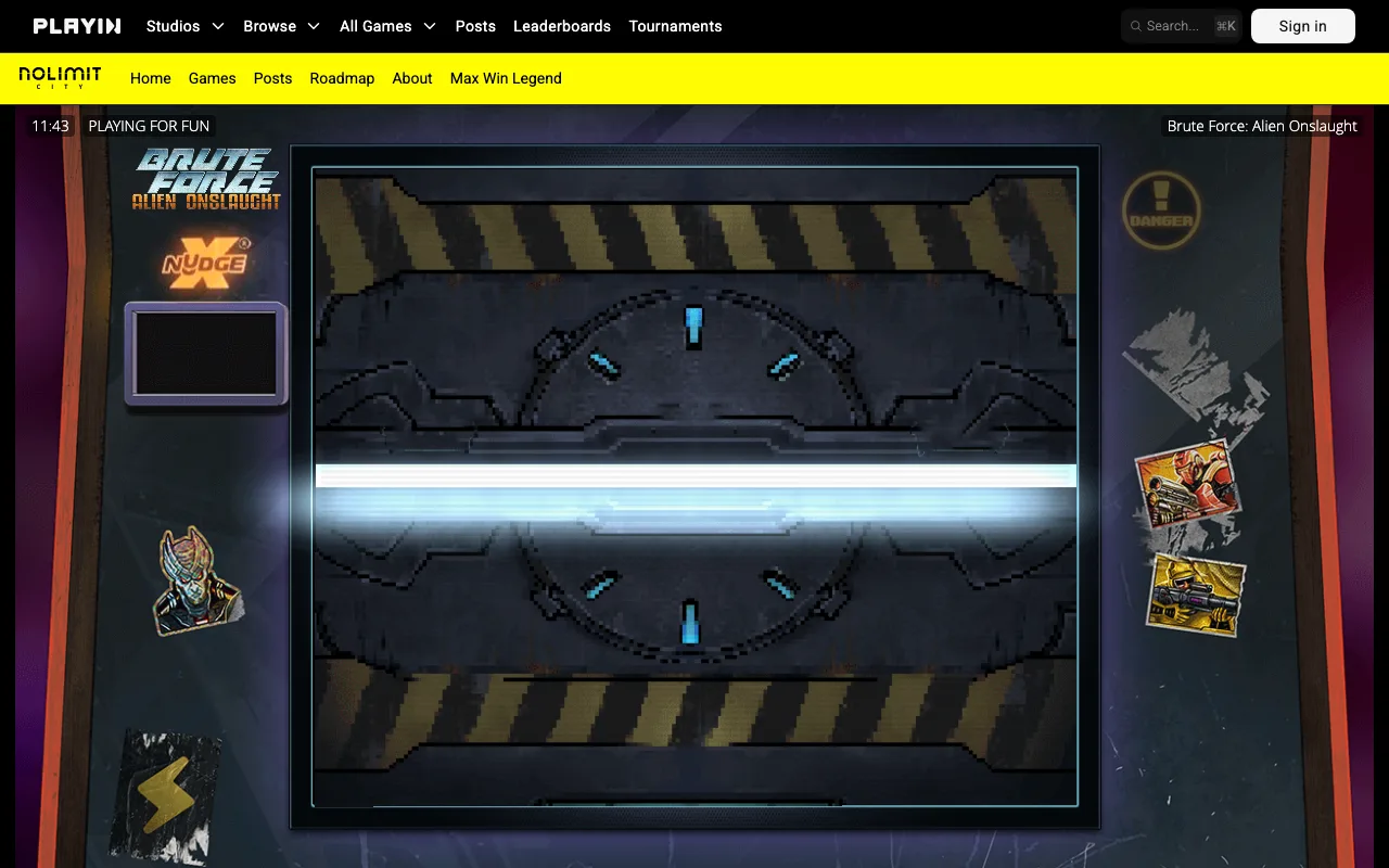 The base game — Brute Force: Alien Onslaught