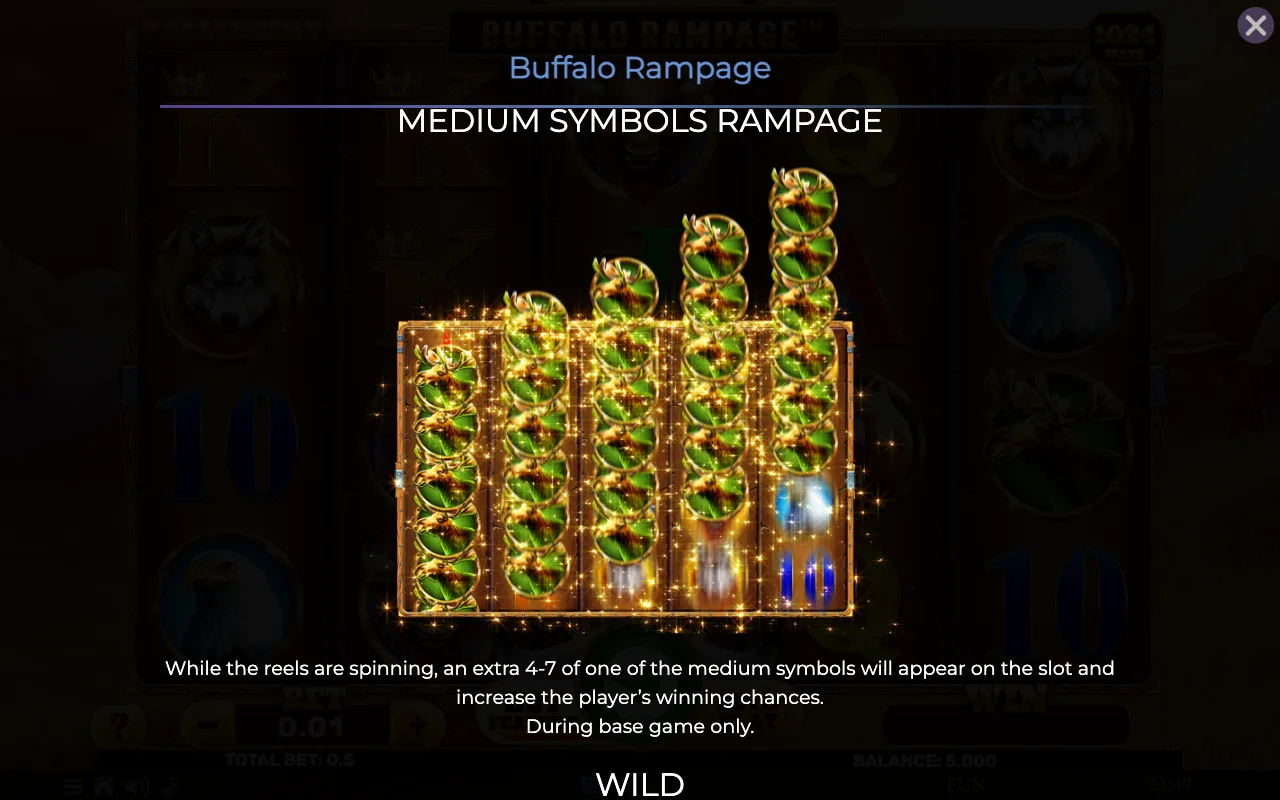 Game rules, page 4 — Buffalo Rampage