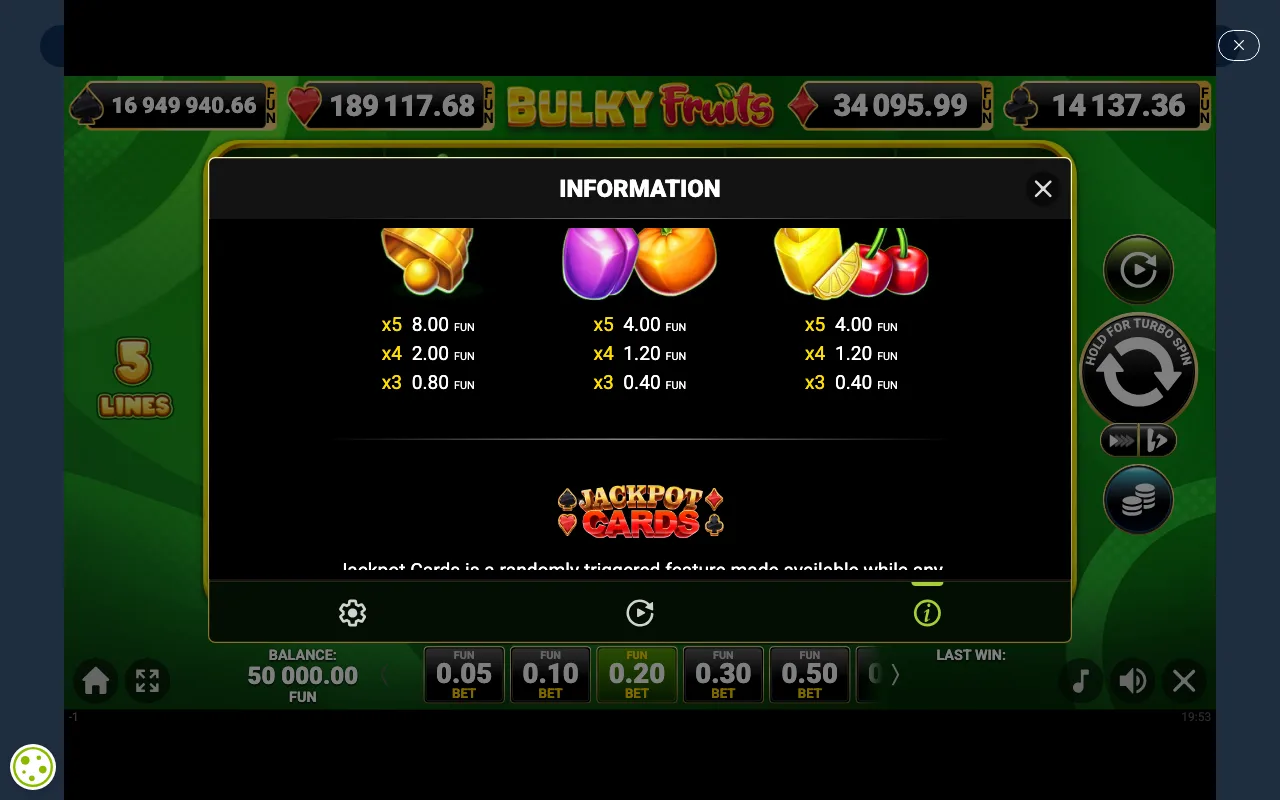 Game rules, page 2 — Bulky Fruits