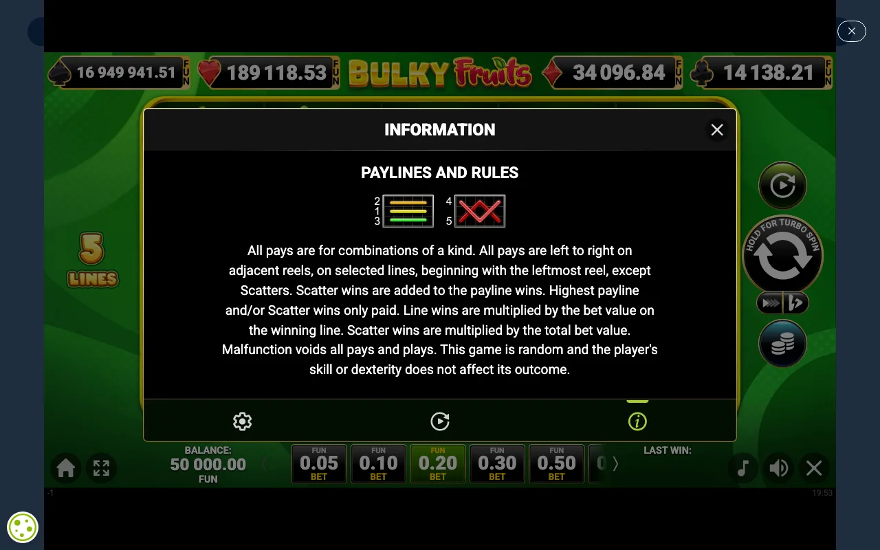 Game rules, page 4 — Bulky Fruits