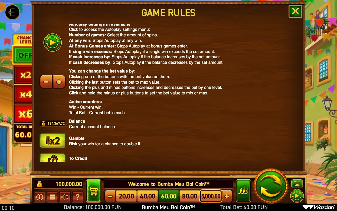 Game rules, page 12 — Bumba Meu Boi Coin