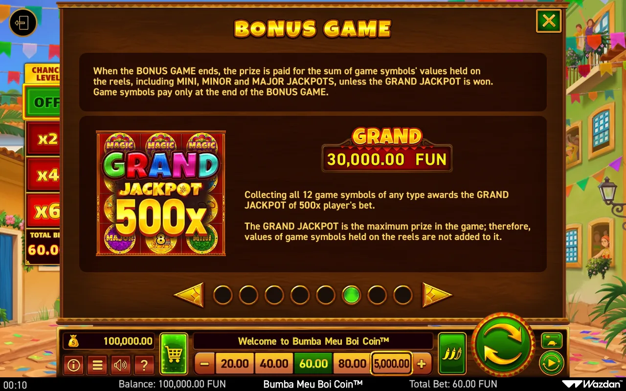 Game rules, page 6 — Bumba Meu Boi Coin