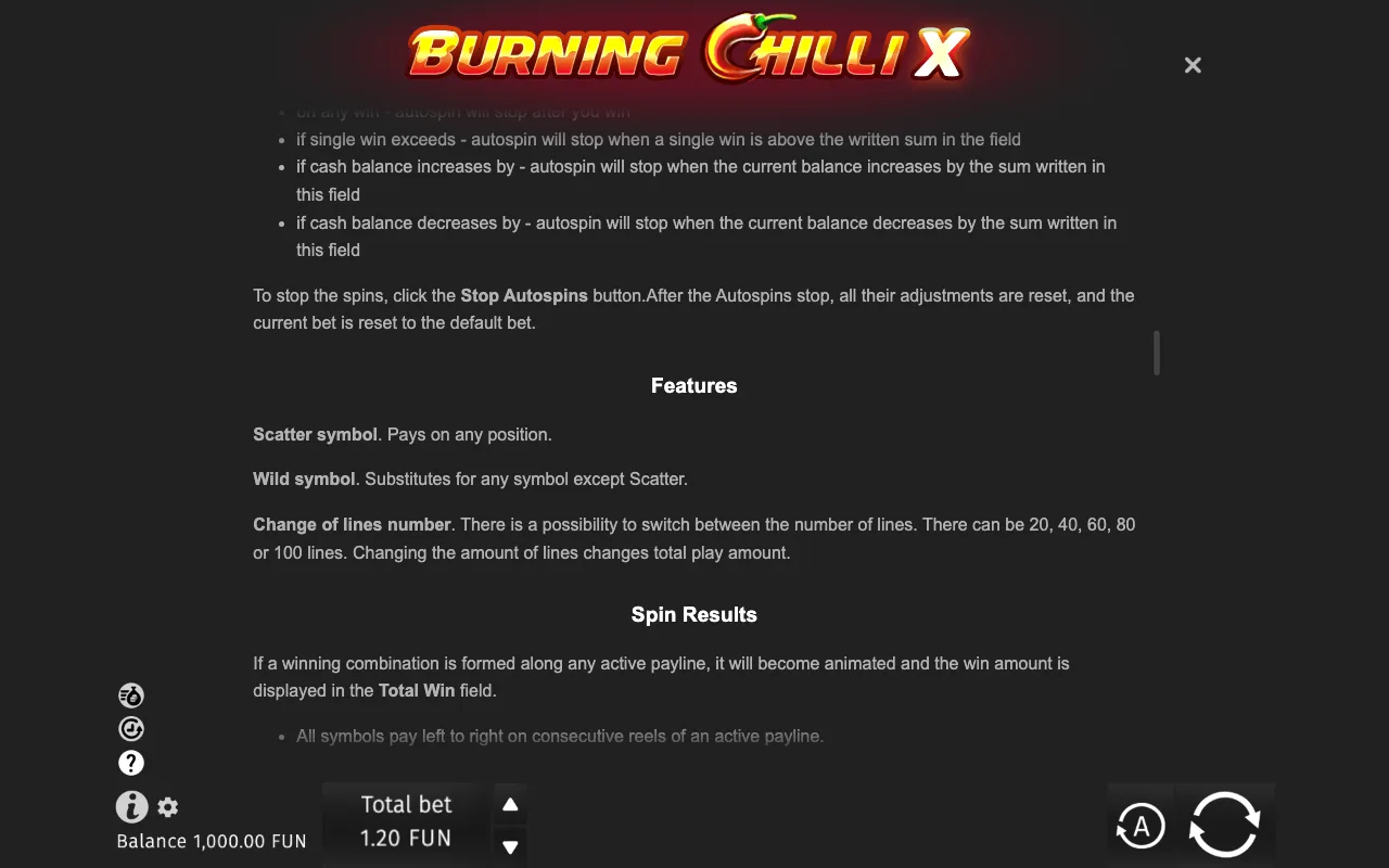 Game rules, page 7 — Burning Chilli X