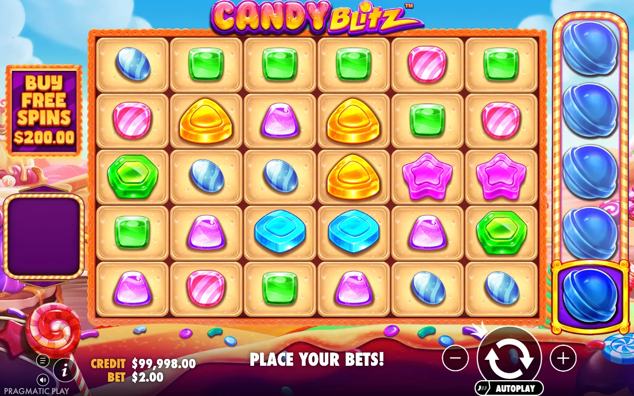 The base game — Candy Blitz