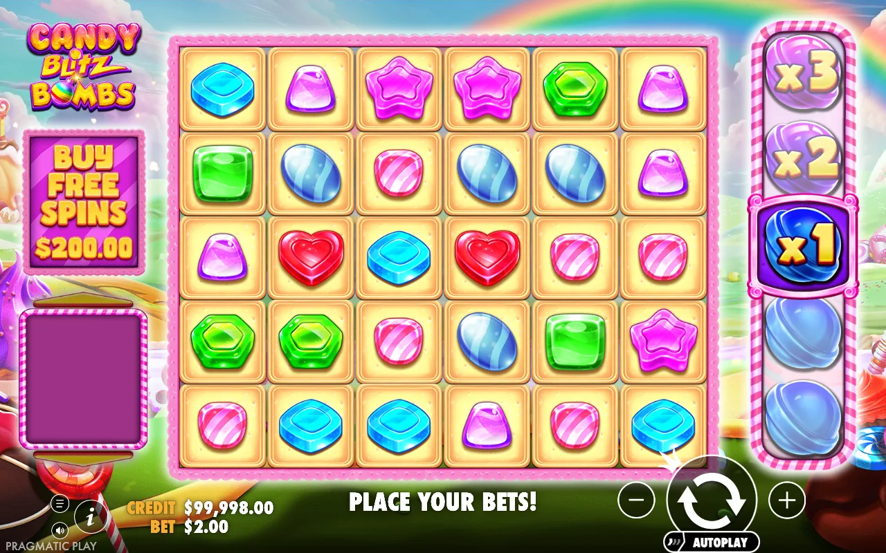 The base game — Candy Blitz Bombs