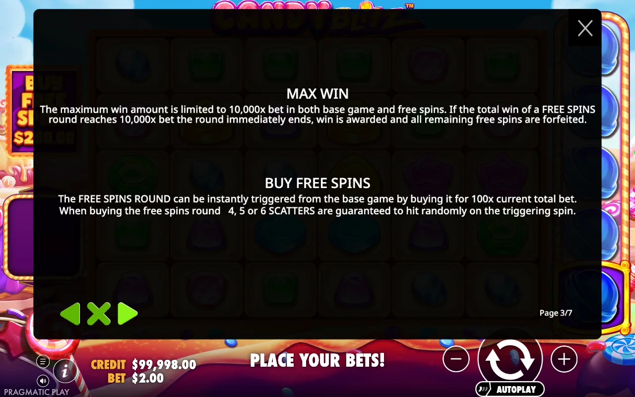 Max win — Candy Blitz