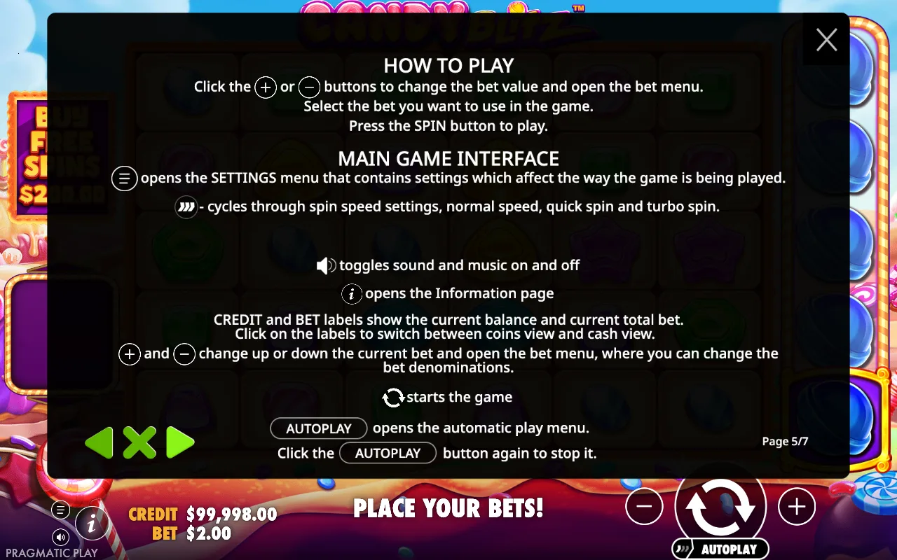How to play — Candy Blitz