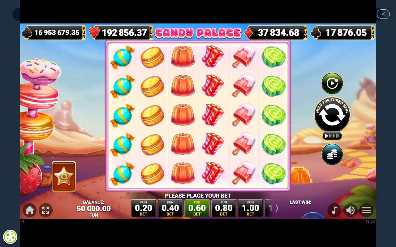 The base game — Candy Palace