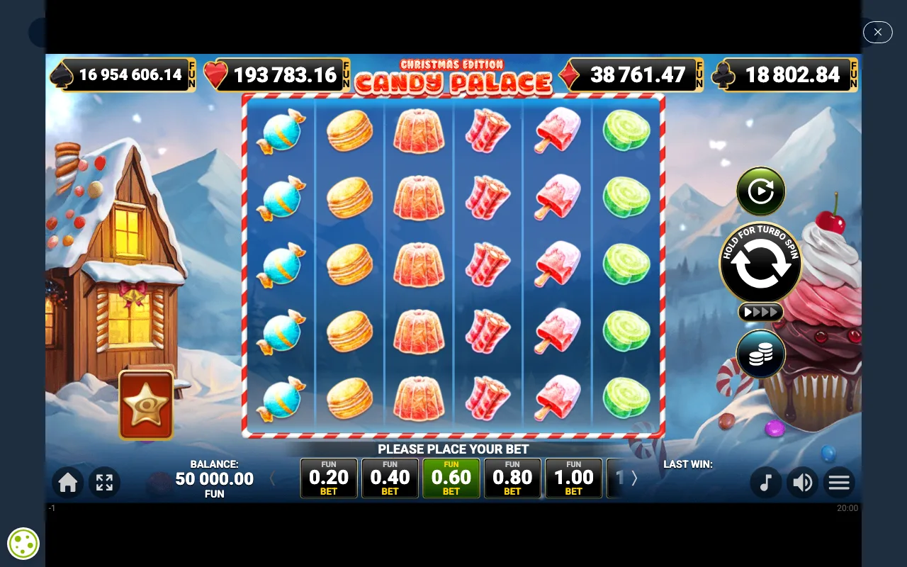 The base game — Candy Palace Christmas Edition