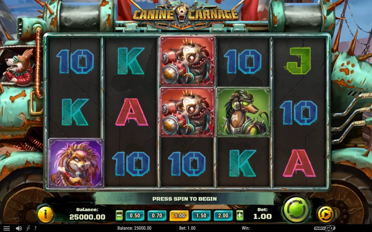 The base game — Canine Carnage