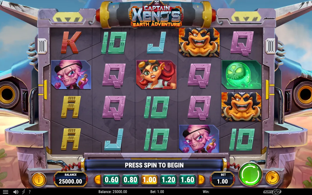 The base game — Captain Xeno's Earth Adventure