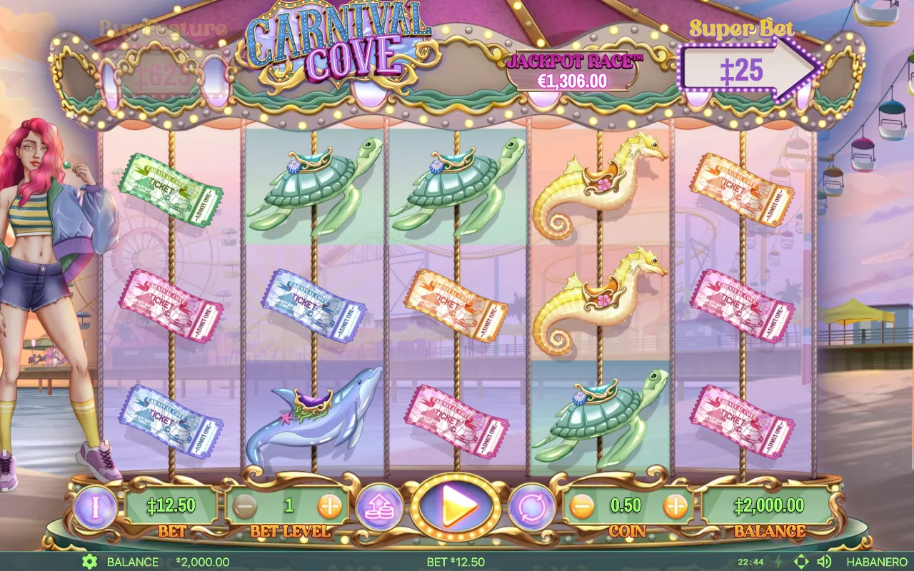The base game — Carnival Cove