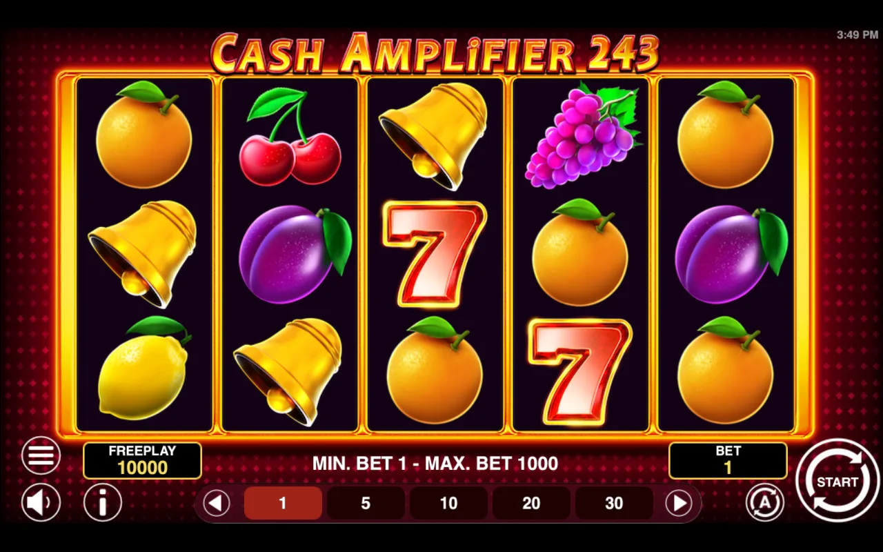 The base game — Cash Amplifier 243