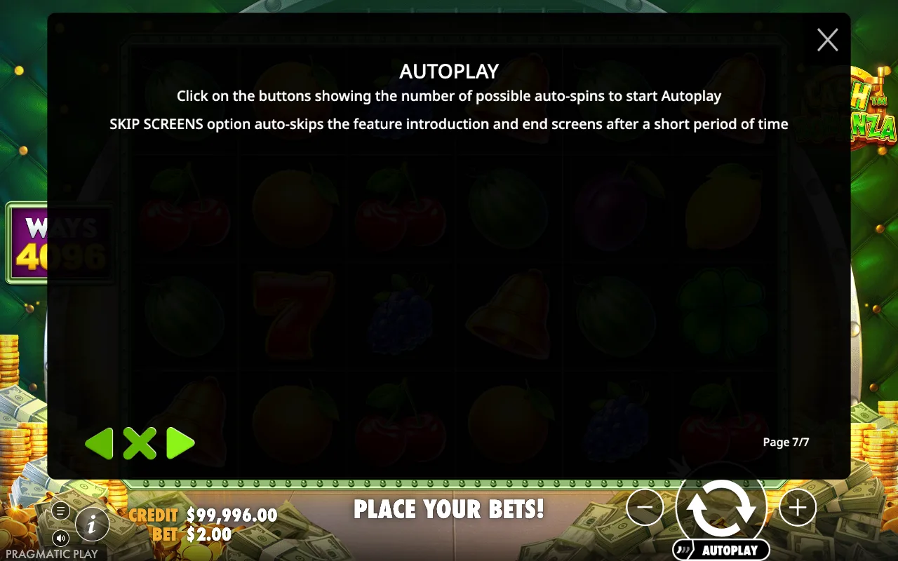 Autoplay — Cash Bonanza