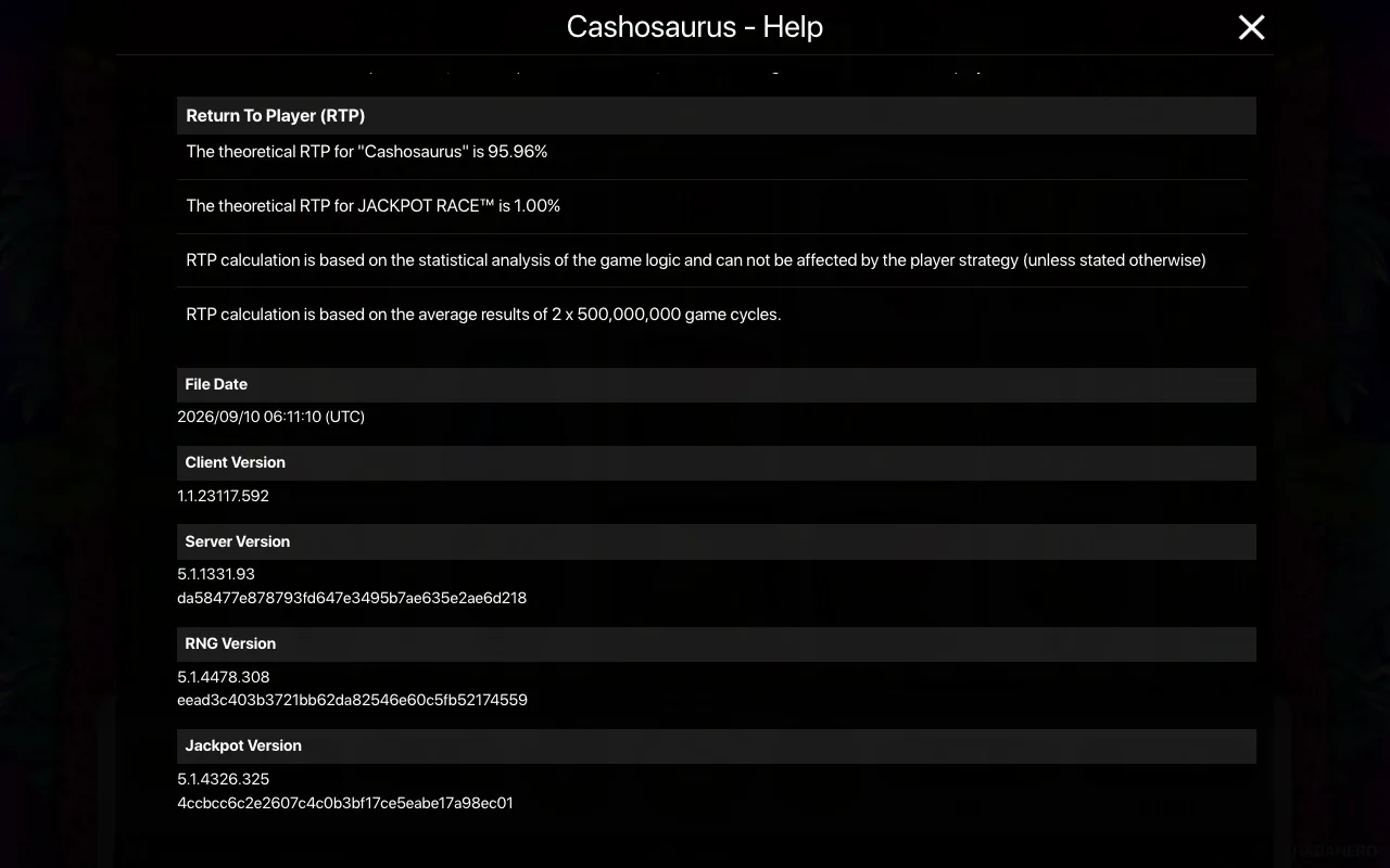 Game rules, page 2 — Cashosaurus