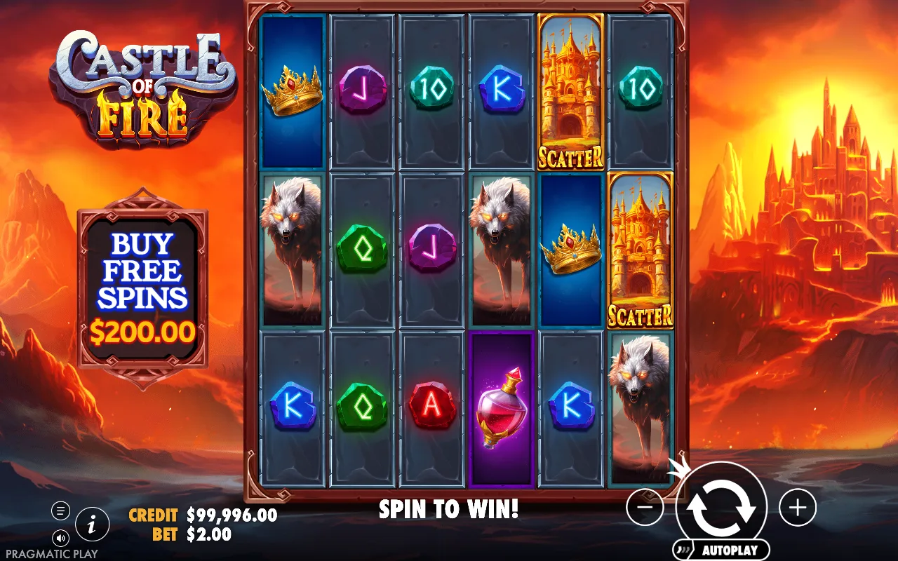 The base game — Castle of Fire