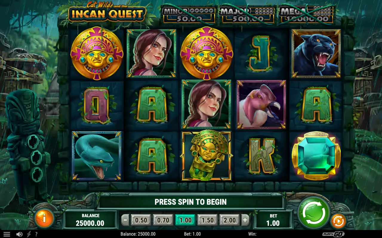 The base game — Cat Wilde and the Incan Quest