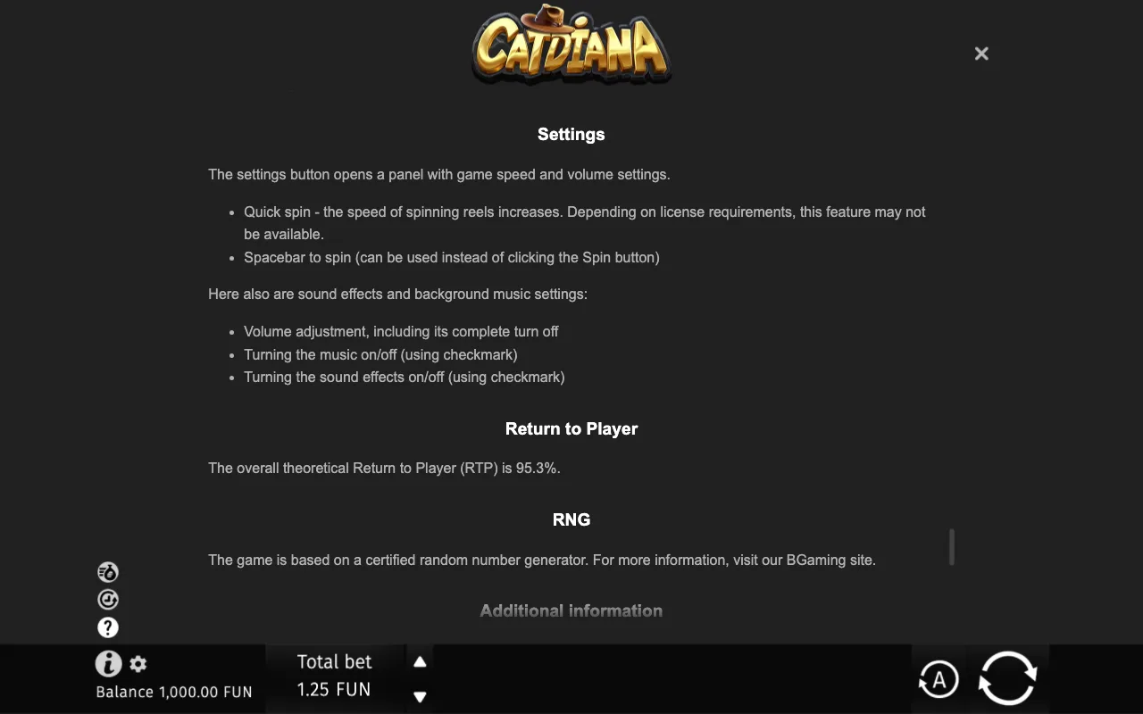 Game rules, page 10 — Catdiana
