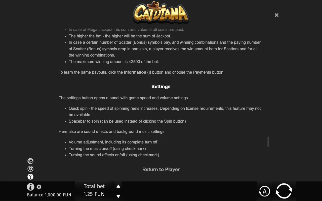 Game rules, page 9 — Catdiana