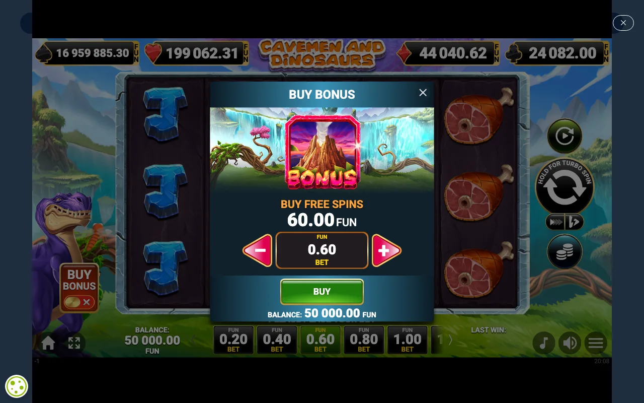 Buying the feature — Cavemen And Dinosaurs
