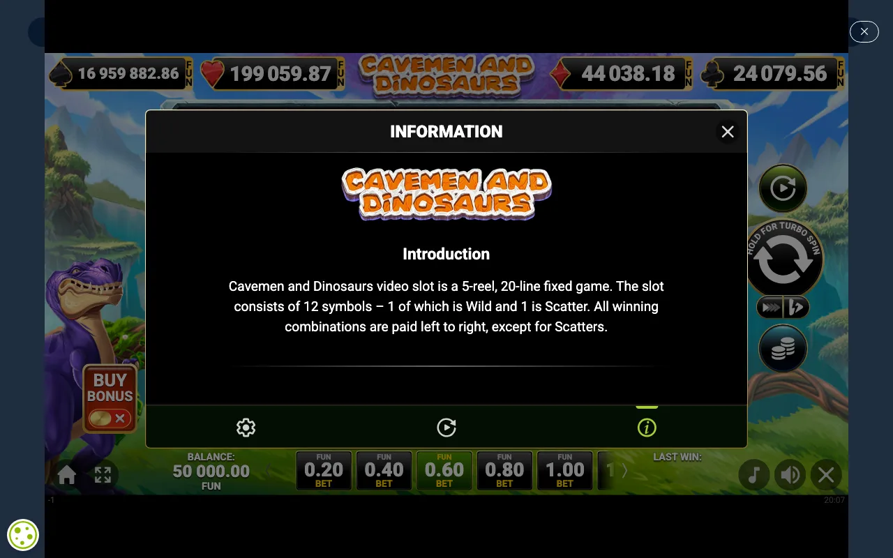 Game rules, page 1 — Cavemen And Dinosaurs