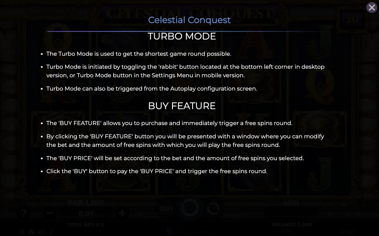 Game rules, page 8 — Celestial Conquest