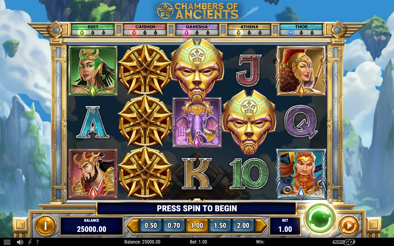 The base game — Chambers of Ancients